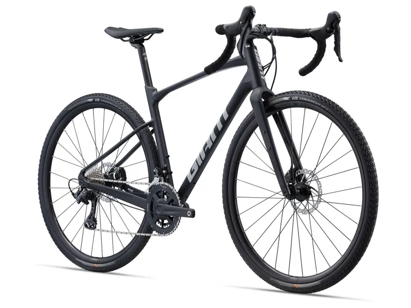 2022 Giant Revolt 0 Gravel Bike in Black-1